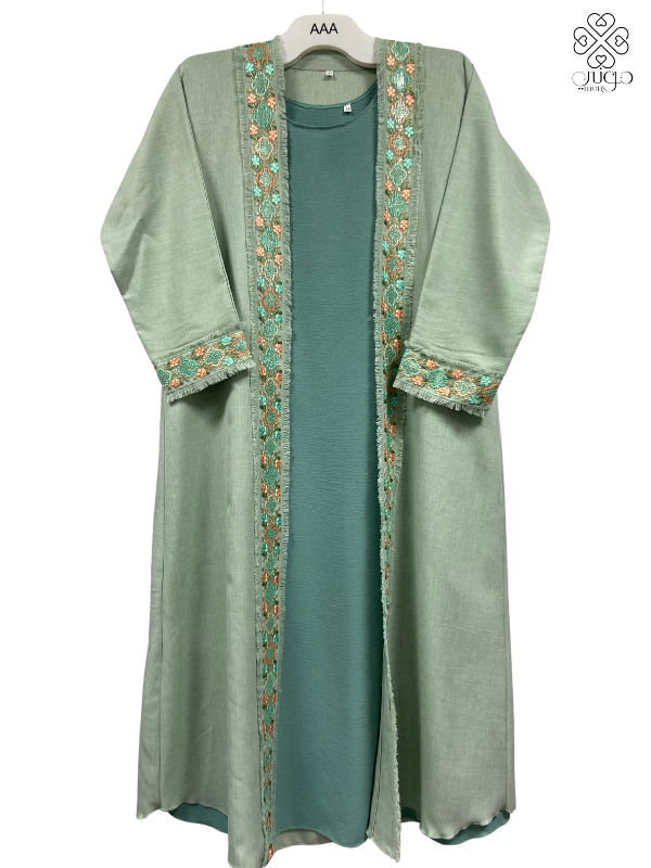 ✨ Exclusive Millions Fabric Embroidered Abaya