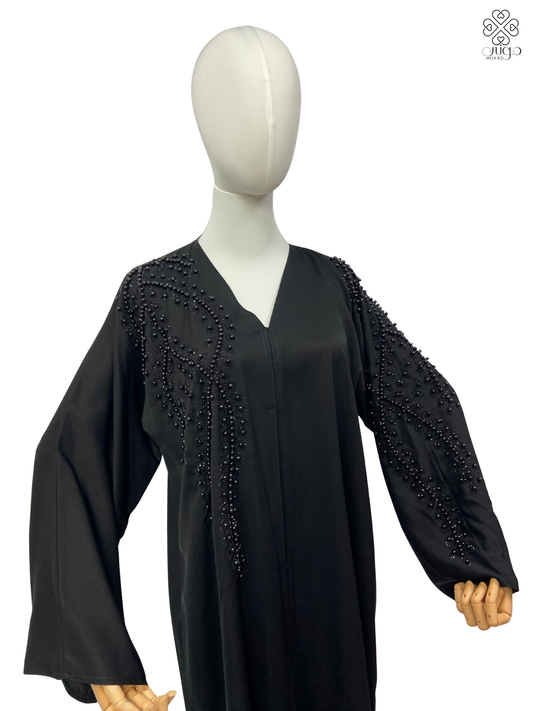 ✨ Elegant Handwork Nada Abaya – Premium Beaded Design
