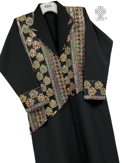 ✨ Premium Chetan Embellished Luxury Abaya ✨