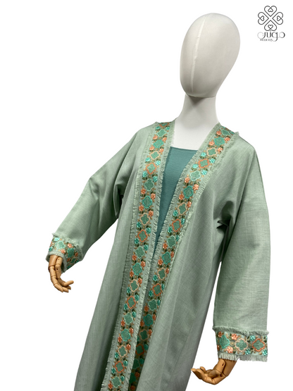 ✨ Exclusive Millions Fabric Embroidered Abaya