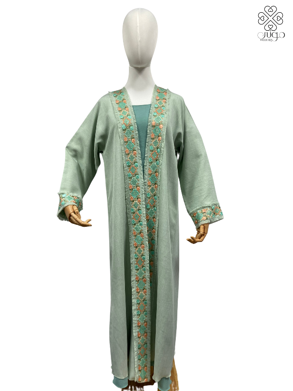 ✨ Exclusive Millions Fabric Embroidered Abaya