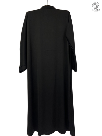 ✨ Elegant Hand-Embroidered Nada Abaya