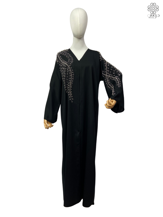 ✨ Elegant Handwork Nada Abaya – Premium Beaded Design