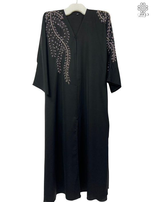 ✨ Elegant Handwork Nada Abaya – Premium Beaded Design