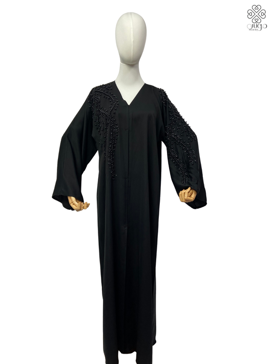 ✨ Elegant Handwork Nada Abaya – Premium Beaded Design