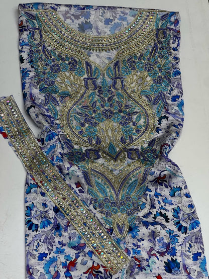 This product features contemporary Italian silk