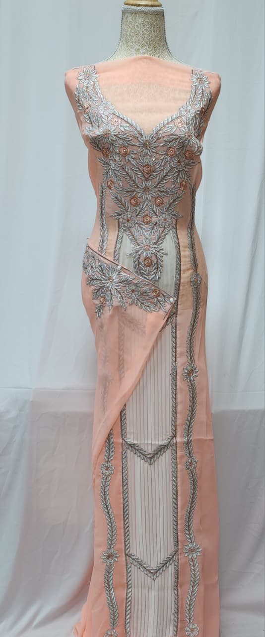 Discover our new collection crafted from luxurious chiffon with elegant pleats,